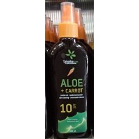 Tabaibaloe - Aloe Carrot Sun Lotion SPF10 Aloe Vera Sonnencreme 200ml produziert auf Teneriffa