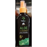 Tabaibaloe - Aloe Coconut Sun Lotion SPF6 Aloe Vera Sonnencreme 200ml produziert auf Teneriffa