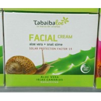 Tabaibaloe - Facial Cream Gesichtscreme Sonnenschutz SPF15 Aloe Vera 100ml produziert auf Teneriffa