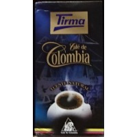 Tirma - Cafè de Colombia Röstkaffee gemahlen 250g produziert auf Gran Canaria