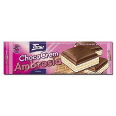Tirma - ChocoCrem Ambrosia - Tafel Schokolade mit Waffel 280g produziert auf Gran Canaria