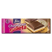 Tirma - ChocoCrem Galleta Tafel Schokolade mit Keksfüllung 155g produziert auf Gran Canaria