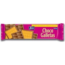 Tirma - Choco Galletas Chocolate con Leche Kekse mit einseitigen Milchschokoladenüberzug 160g produziert auf Gran Canaria