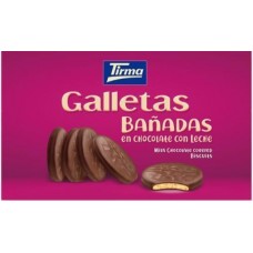 Tirma - Galletas Banadas en chocolate con leche 180g produziert auf Gran Canaria