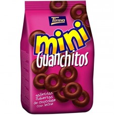 Tirma - Mini Guanchitos Vollmilch-Schokoladen-Ringe 125g produziert auf Gran Canaria