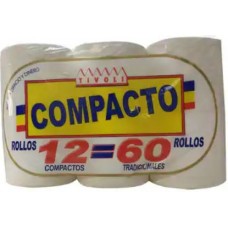 Tivoli - Compacto Papel Higienico Toilettenpapier 12=60 12 Rollen produziert auf Gran Canaria