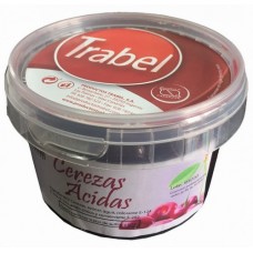 Trabel - Cerezas Acidas rote Kirschen eingelegt im Becher 250g produziert auf Gran Canaria