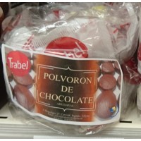 Trabel - Polvoron de Chocolate Sandküchlein einzeln 300g produziert auf auf Gran Canaria