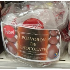 Trabel - Polvoron de Chocolate Sandküchlein einzeln 300g produziert auf auf Gran Canaria