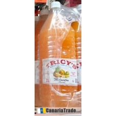 Tricy's - Zumo Melocoton Pfirsichsaft 2l PET-Flasche produziert auf Gran Canaria