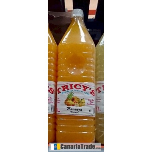 Tricy\'s - produziert Gran auf Zumo Naranja 2l Orangensaft Canaria PET-Flasche