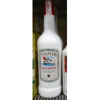 Vanik - Coconut Licor de Coco Kokoslikör 20% Vol. 1l produziert auf Gran Canaria