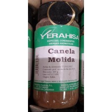 Yerahisa - Canela Molido Zimt gemahlen 160g Dose produziert auf Gran Canaria