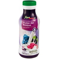 Yugui - Spar Yogur Joghurtdrink con pulpa de Frutas del Bosque Waldfrüchte 700ml Flasche produziert auf Teneriffa (Kühlware)