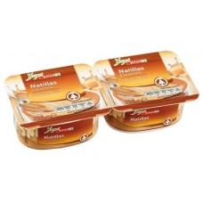 Yugui - Spar Natillas Caramelo Karamell-Pudding 2x 135g Becher produziert auf Teneriffa (Kühlware)