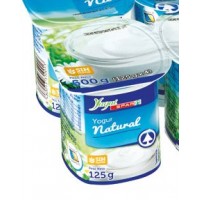 Yugui - Spar Yogur Natural Naturjoghurt 125g Becher produziert auf Teneriffa (Kühlware)