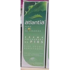 atlantia - Creme Reparados de Pies Puro Aloe Vera de Canarias 75ml produziert auf Teneriffa