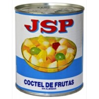 JSP - Fruit Cocktail Konservendose 500g netto 825g brutto produziert auf Teneriffa