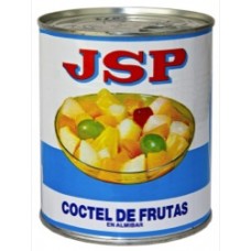 JSP - Fruit Cocktail Konservendose 500g netto 825g brutto produziert auf Teneriffa