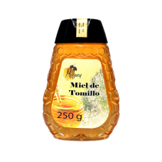 Valsabor - Miel de Tomillo antigoteo kanarischer Honig Quetschflasche 250g produziert auf Gran Canaria